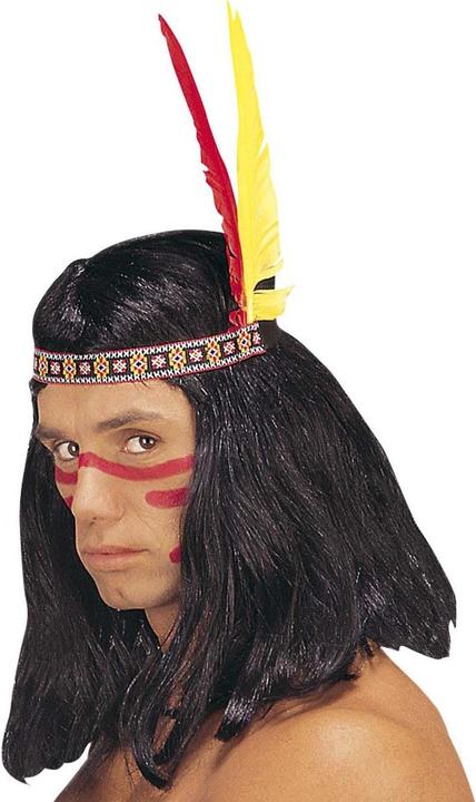 Actual product image Widmann Indian feather ornament