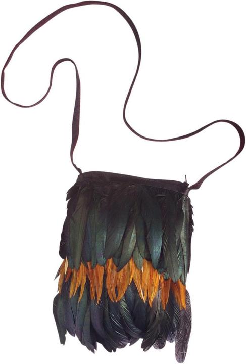 Actual product image Widmann Indian bag feathers