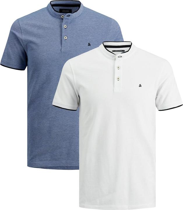 Immagine prodotto Jack & Jones 2er Pack Paulos Mao Poloshirt (S)