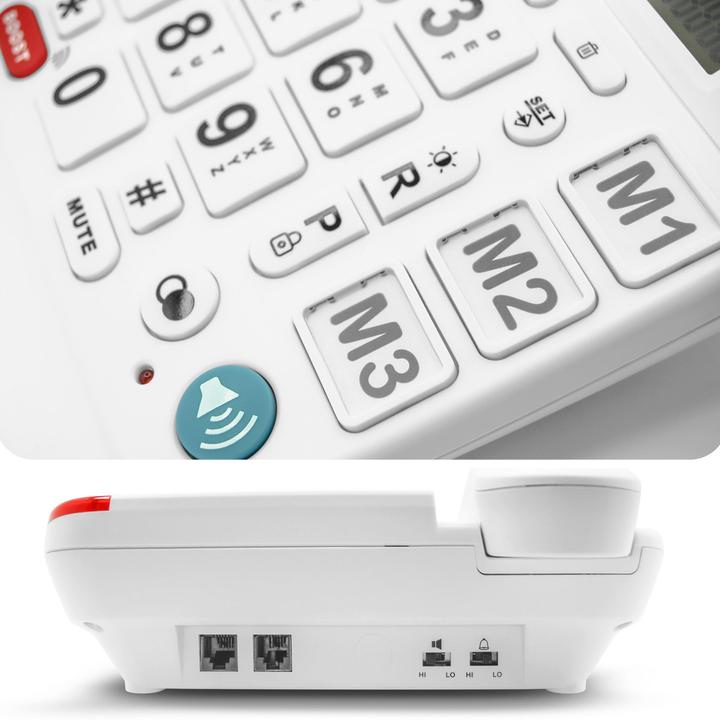 Immagine prodotto Geemarc DALLAS 20 Telefono a tasti grandi bianco