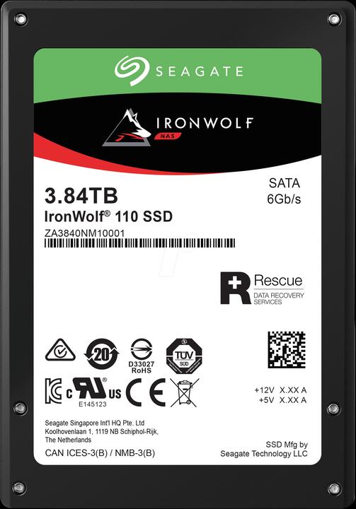 Produktbild Seagate IronWolf 110 (3840 GB, 2.5")