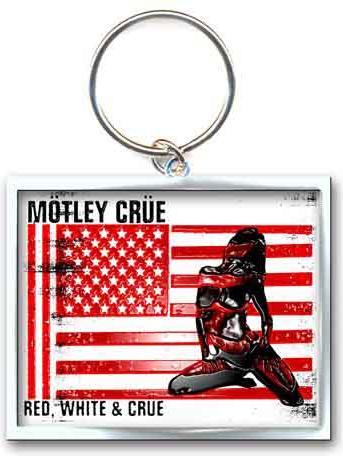 Rock Off Motley Crue Metall Red White Crue