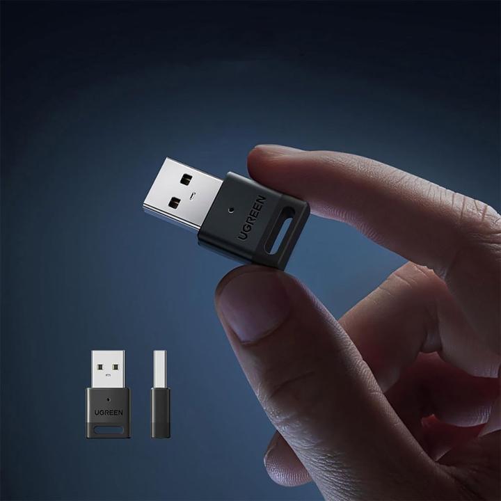 Produktbild Ugreen CM591 USB-A Bluetooth 5.3 Adapter - Black (Sender & Empfänger)