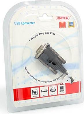 Immagine prodotto Unitek Y-108 USB v.2.0 RS232 Nero Cavo interfaccia/adattatore (190 m)