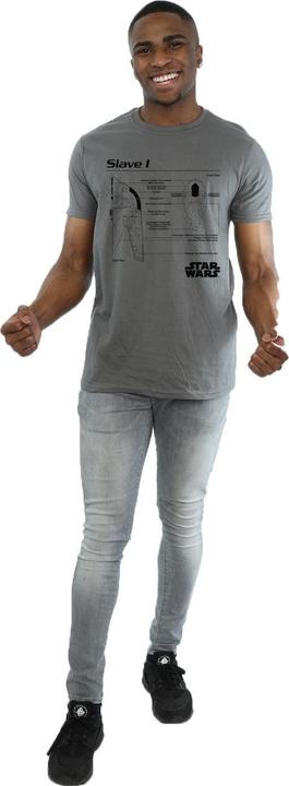 Produktbild Star Wars Slave 1 Blueprint TShirt (L)