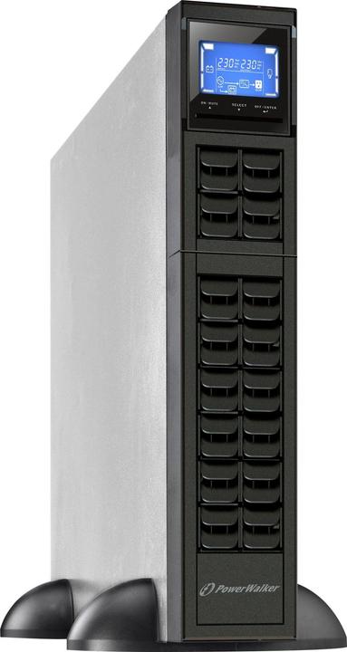 Image du produit Powerwalker VFI 2000 CRM LCD 2000VA / 1600W Online UPS Tower/Rack Dual Converter SNMP Slot (2000 VA, 1600 W, Double convertisseur en ligne Onduleur)