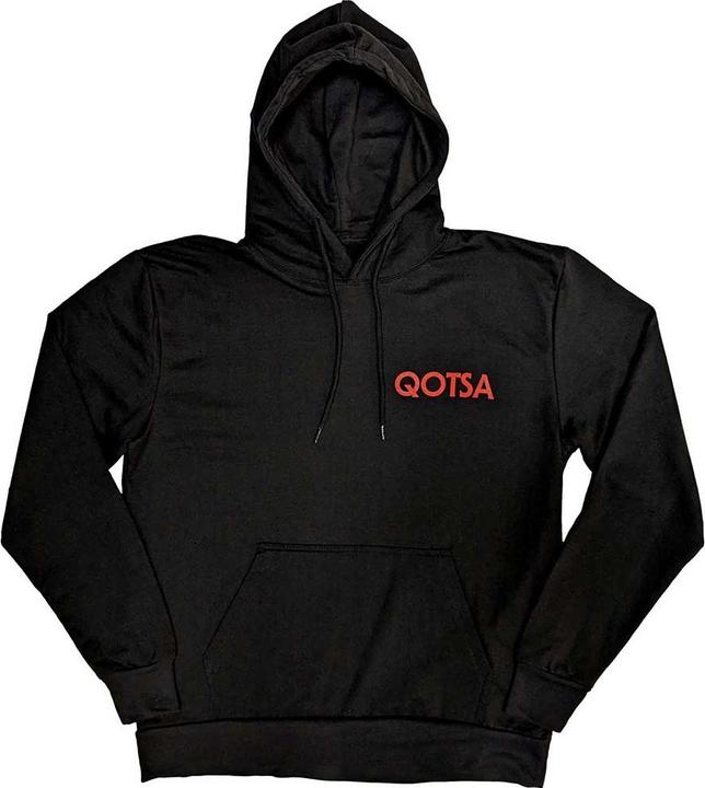 Actual product image Queens Of The Stone Age Unisex Adult Snake Logo Hoodie (M)