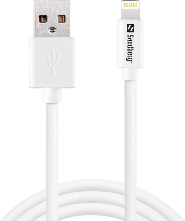 Image du produit Sandberg Câble foudre USB (2 m, USB 2.0)