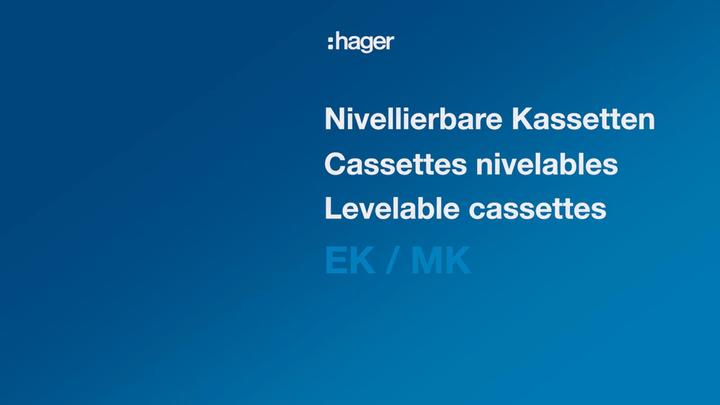 Produktbild Hager TEHA Edelstahlkassette