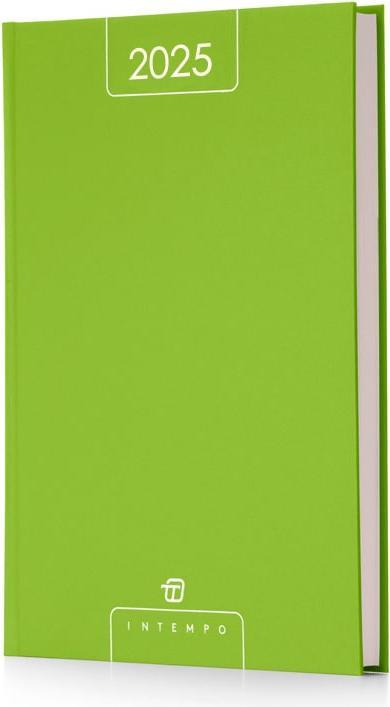 Image du produit Intempo 7136AFX Daily Planner 2025 cm, 15 x 21 (Green)