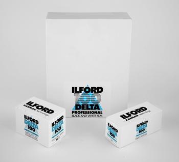 Actual product image Ilford 100 Delta 120