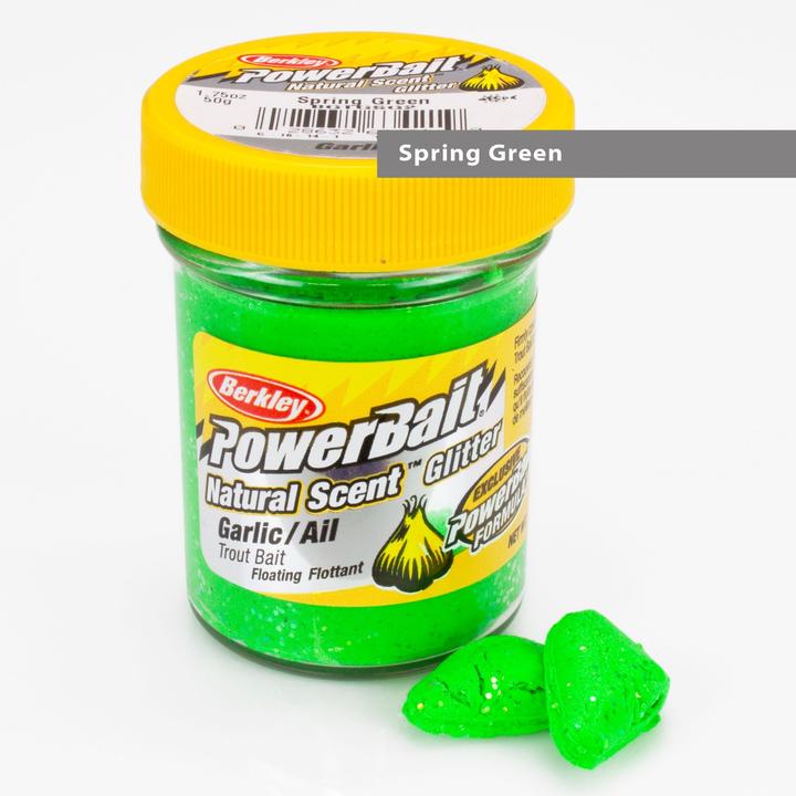 Produktbild Berkley Powerbait Natural Scent Garlic Spring Green