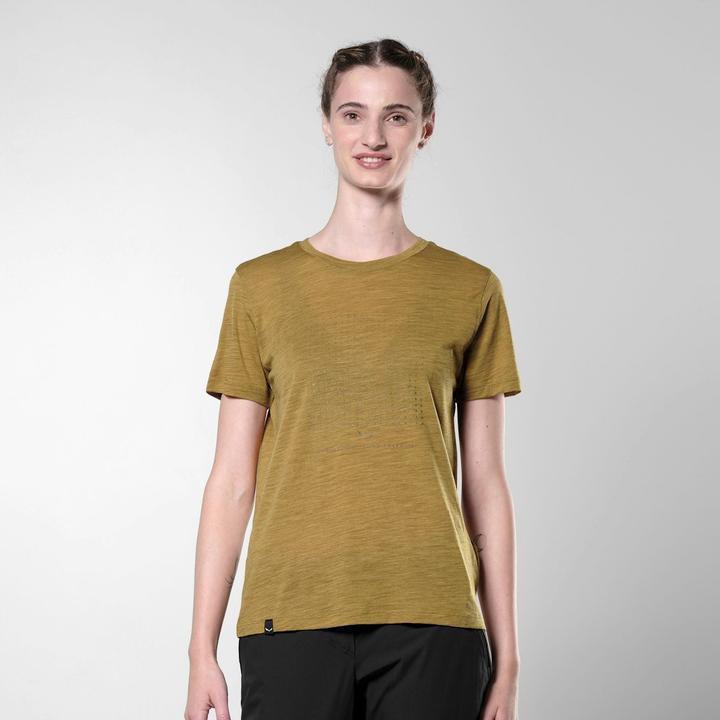 Actual product image Salewa Eagle Dotted Mountain Trainer Merino T-Shirt Da (46)