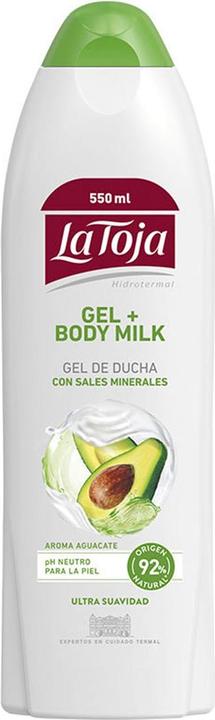 Produktbild La Toja AGUACATE gel + crema ducha 550 ml (550 ml)