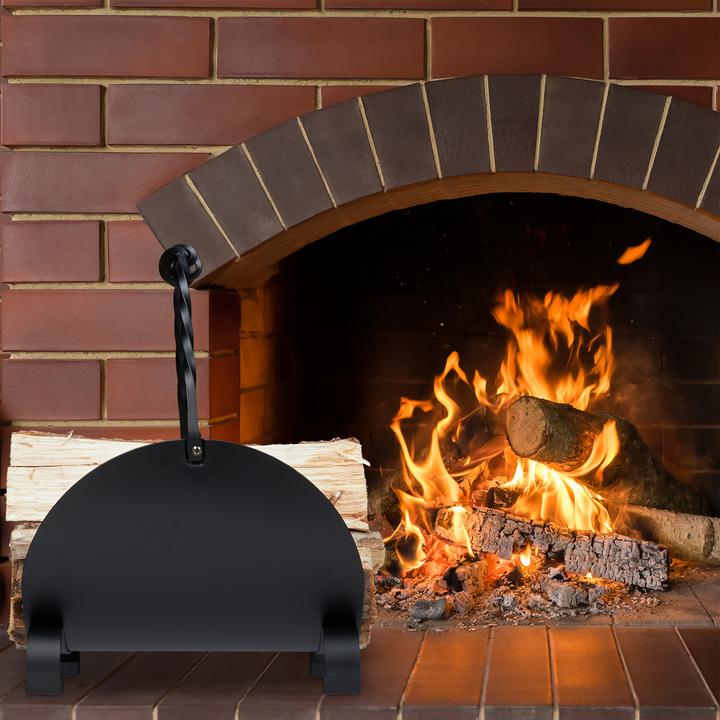 Actual product image Relaxdays Firewood basket metal (43.5 x 30 x 42.5 cm)