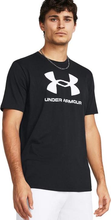 Under Armour Sportstyle Logo Herren T-Shirt Schwarz 1382911 001 2XL (XXL)