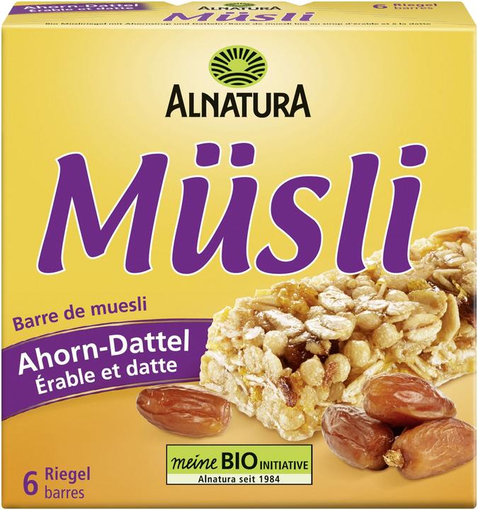 Alnatura Bio Müsli-Riegel Ahorn-Dattel 150g (150 g)