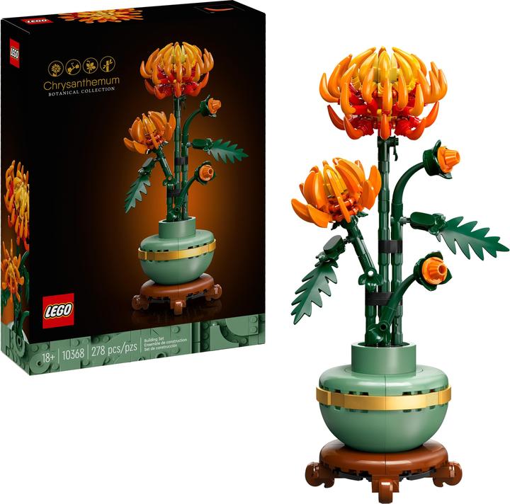 Produktbild LEGO Chrysantheme (10368, LEGO Botanical)