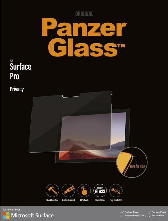Produktbild PanzerGlass Surface Pro Displayschutz + Privacy (12.30", 3 : 2)