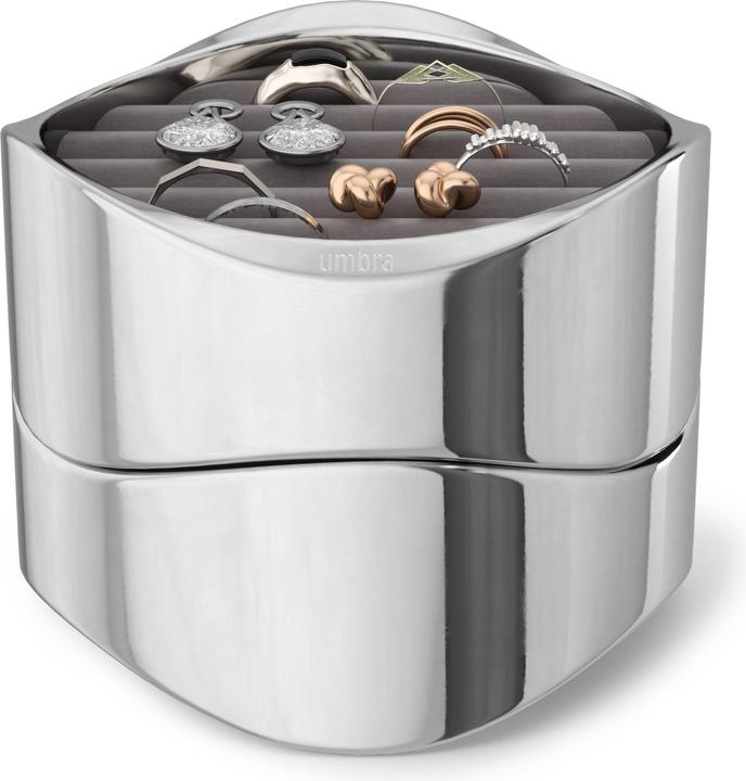 Produktbild Umbra Schmuckschatulle Mavy 11 cm, Silber