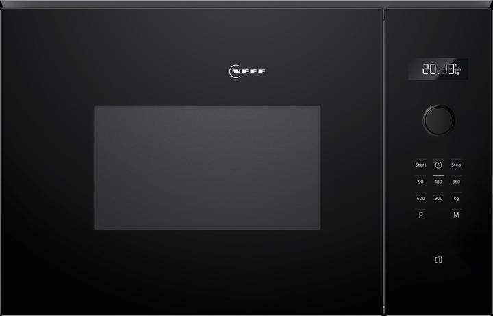 Neff N 50, built-in microwave, 59 x 38 cm, black, HLAWD53K0
