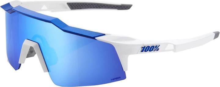 Immagine prodotto 100% Speedcraft SL (Bianco opaco, Blu metallizzato, HiPer blue multilayer mirror)