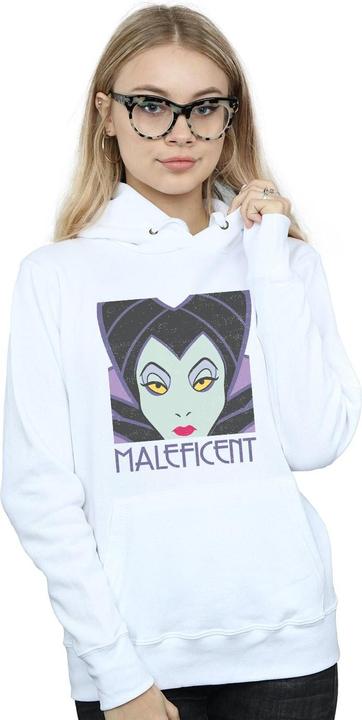 Immagine prodotto Disney Maleficent Cropped Head Felpa con Cappuccio Donna (XL)
