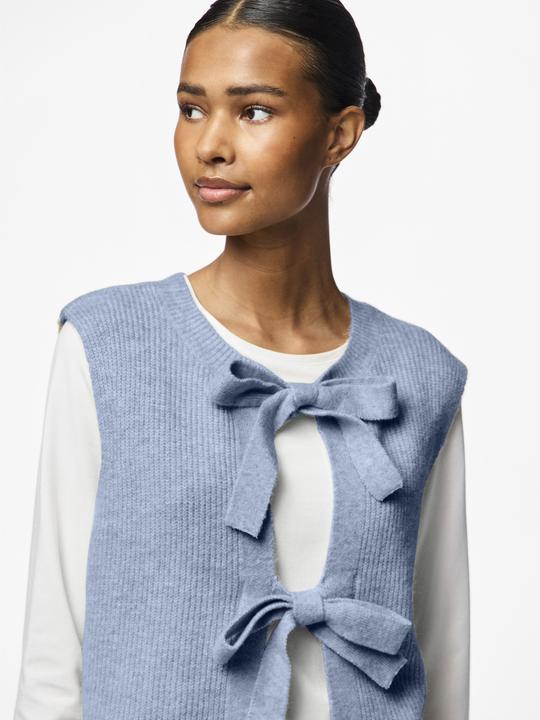 Actual product image Pieces Pcsilly Sl Rev Tie Vest Knit Noos Bc (S)