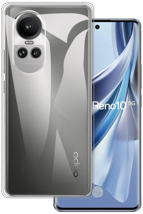 Actual product image PhoneLook Cover Rubber Silicone Gel Simple Super Clear Flexible (Oppo Reno 5G)