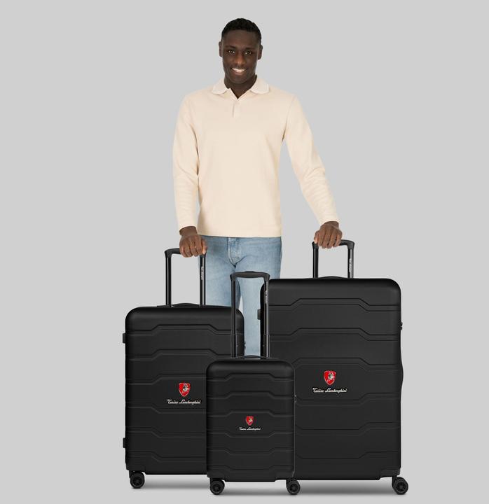 Actual product image Tonino Lamborghini Bologna 4 Rollen Kofferset 3-teilig (228 l, XL (from 140l))