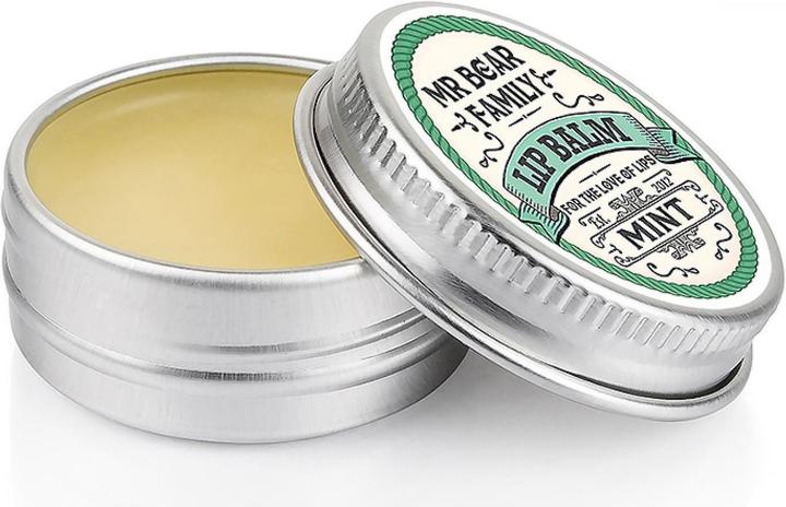 Mr. Bear Family Lip Balm Mint (Balsam, 15 ml)