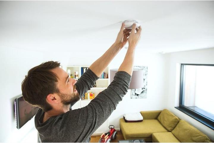 Produktbild Abus Smartvest Funk-Rauch- und Hitzewarnmelder