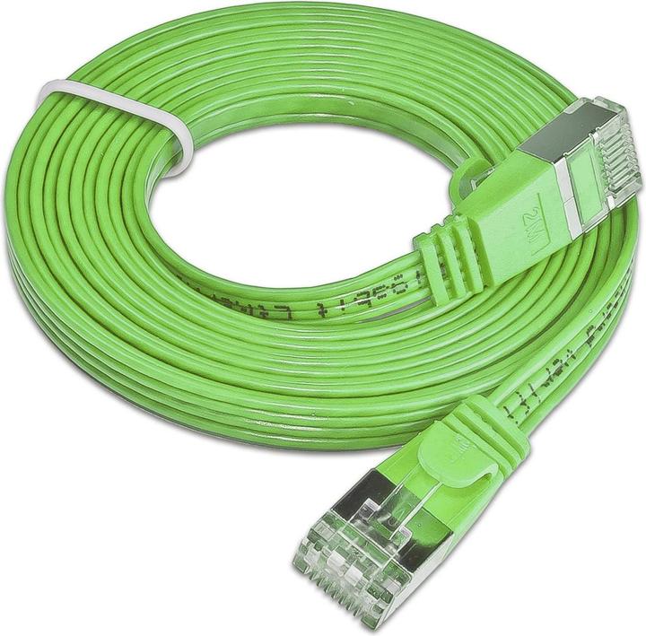 Actual product image Wirewin Pkw-Stp-Slim-Kat6 5.0 Gn (STP, CAT6, 5 m)