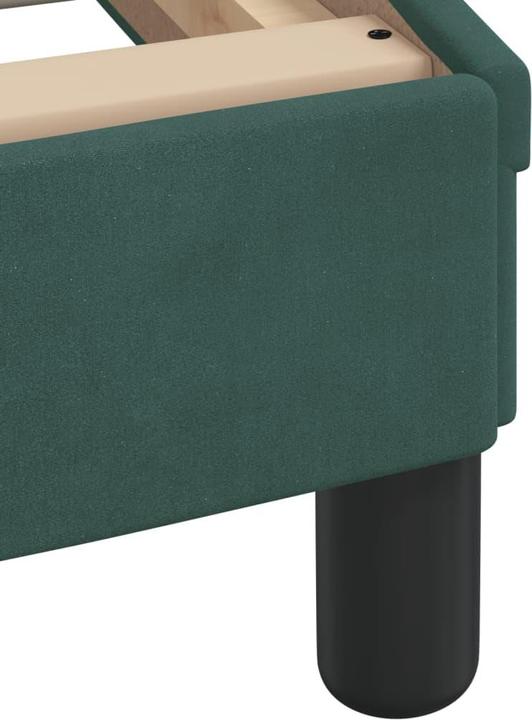 Actual product image VidaXL Bed frame with velvet headboard (90 x 200 cm)