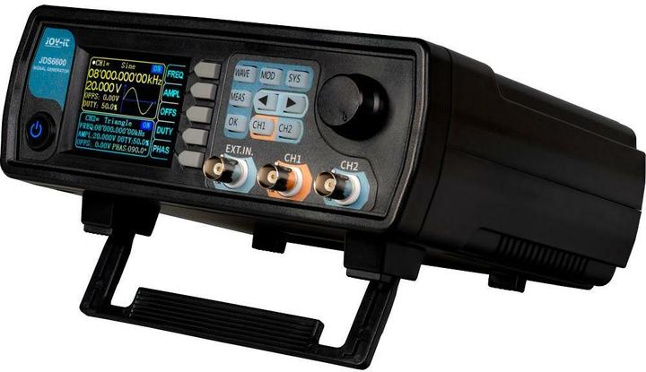 Productafbeelding Joy-it JT-JDS6600-B Signaalgenerator 0Hz - 60MHz 2-kanaals driehoek, Lorentz-curve, puls, ruis, rach (Frequentieteller)