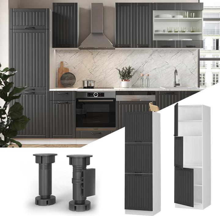 Immagine prodotto Vicco Herdumbauschrank Fame-Line (60 x 58 x 206 cm)