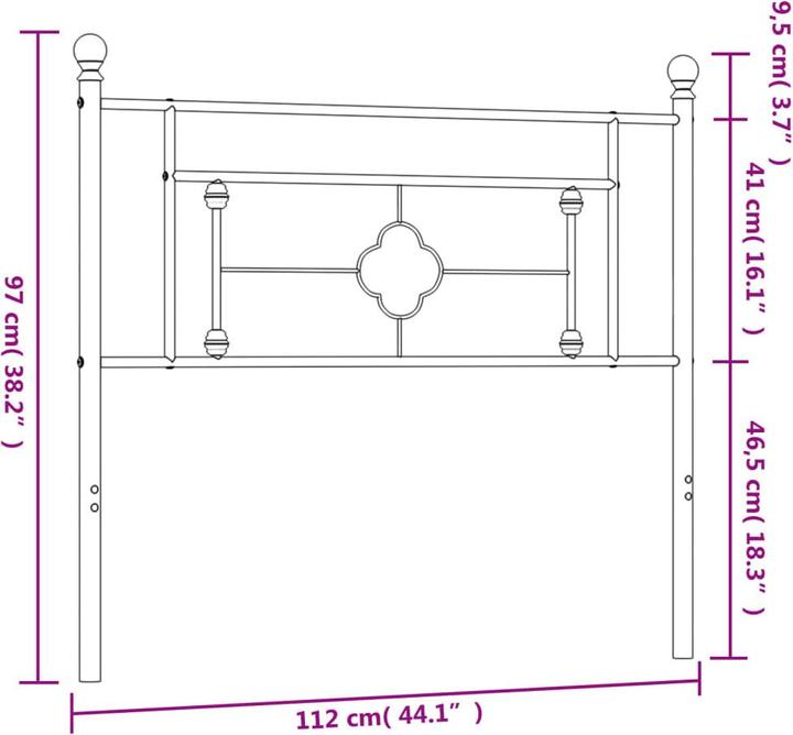 Actual product image VidaXL Jana (156 x 3 x 97 cm)