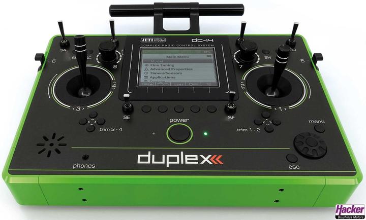 Actual product image Jeti DC-14 II Green Multimode