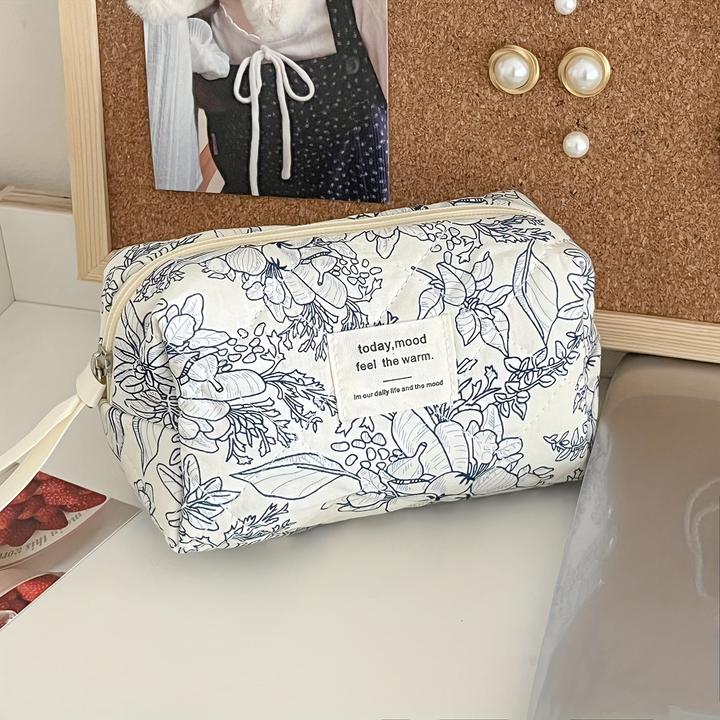 Produktbild Only-Bags.Store Früchte und Gemüse drucken Make-up-Taschen Portable Toilettenartikel Lagerung Tasche