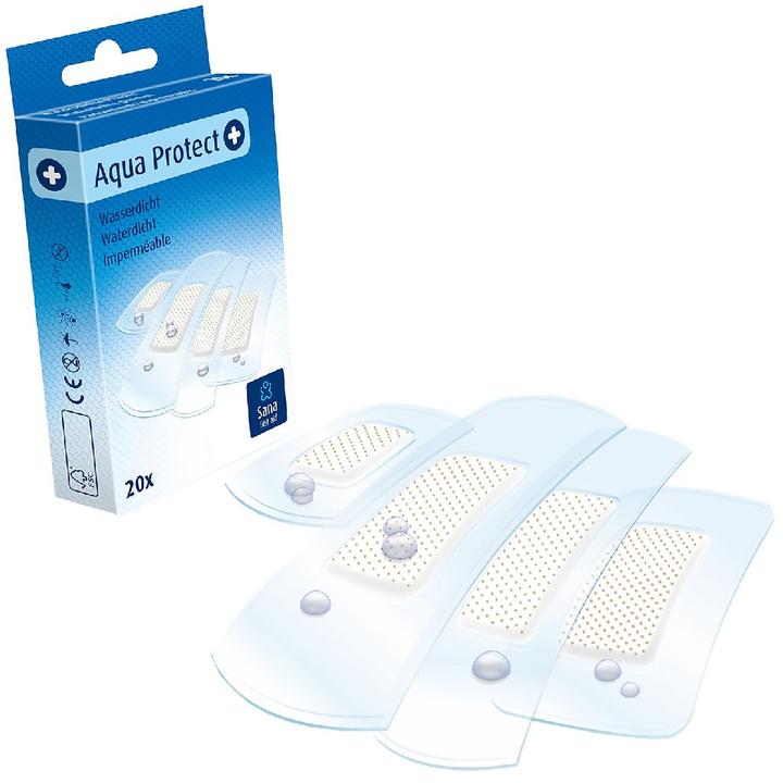 Actual product image NoName Sana First Aid Water-Repellent Plaster Ass. 20pcs