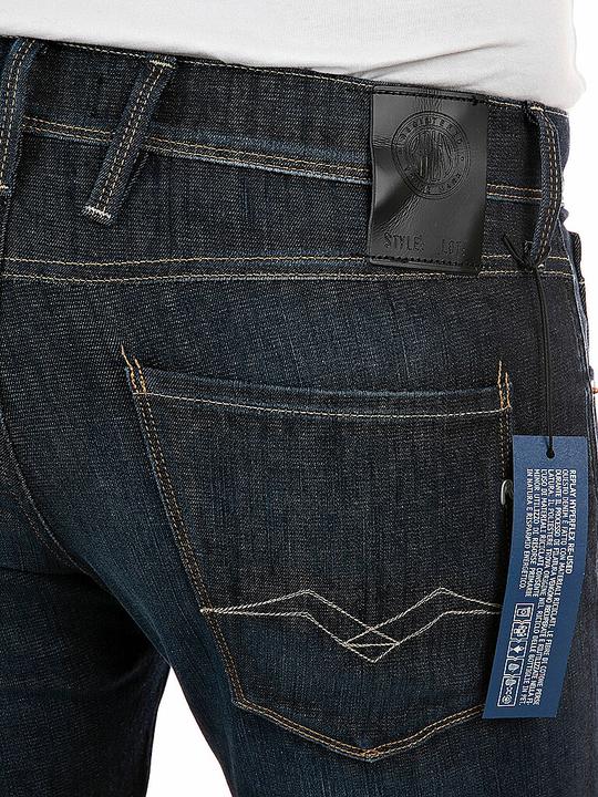 Actual product image Replay Anbass Jeans Slim Fit Dark Blue Used (W30/L34)