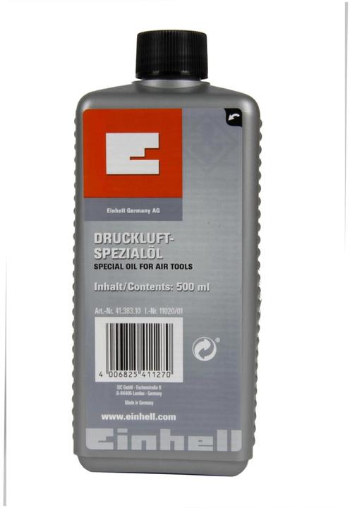 Actual product image Einhell Compressor oil