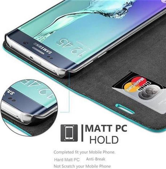 Produktbild Cadorabo Book Invisible Magnet Cover (Samsung Galaxy S6 Edge)