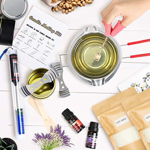 Actual product image Popolic Candle making kit
