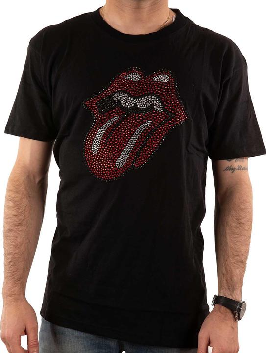 Produktbild The Rolling Stones Unisex Adult Classic Tongue Embellished T-Shirt (S)
