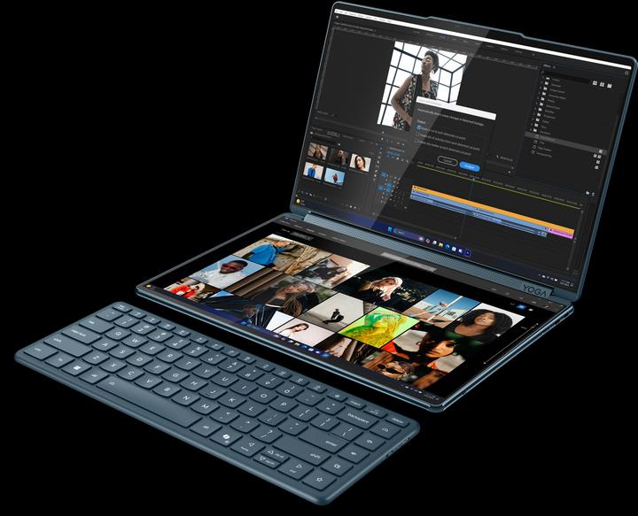 Immagine prodotto Lenovo Yoga Book 9 (14", Intel Core Ultra 7 255H, 32 GB, 1000 GB, DE)