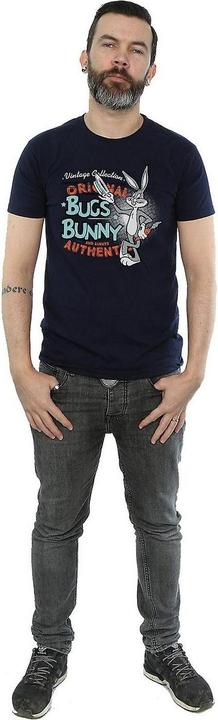 Image du produit Looney Tunes Mens Bugs Bunny Vintage Cotton T-Shirt (XXL)