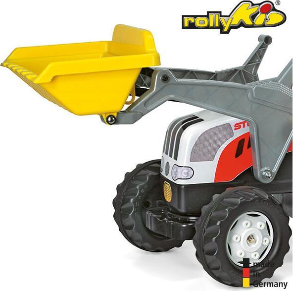 Actual product image Rolly Toys RollyKid Steyr loader and trailer