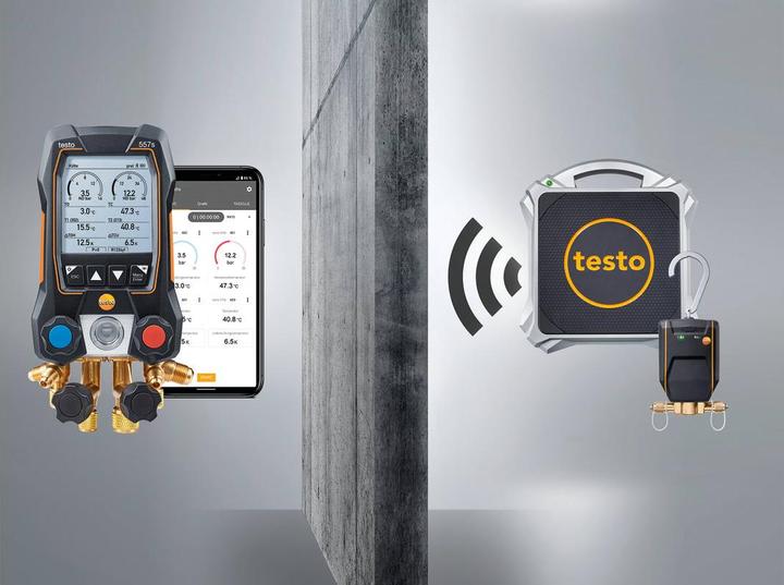 Actual product image Testo Digital refrigerant scale with Bluetooth incl. intelligent valve