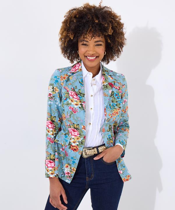 Actual product image Joe Browns Floral Print Cotton Jacket (44)